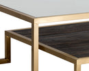 Sunpan Carver Coffee Table - Rectangular