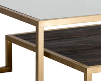 Sunpan Carver Coffee Table - Rectangular