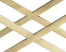 Sunpan Sahara Bench/Stool - Brass And Black