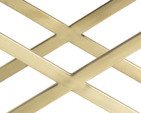 Sunpan Sahara Bench/Stool - Brass And Black