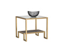 Sunpan Carver Side Table