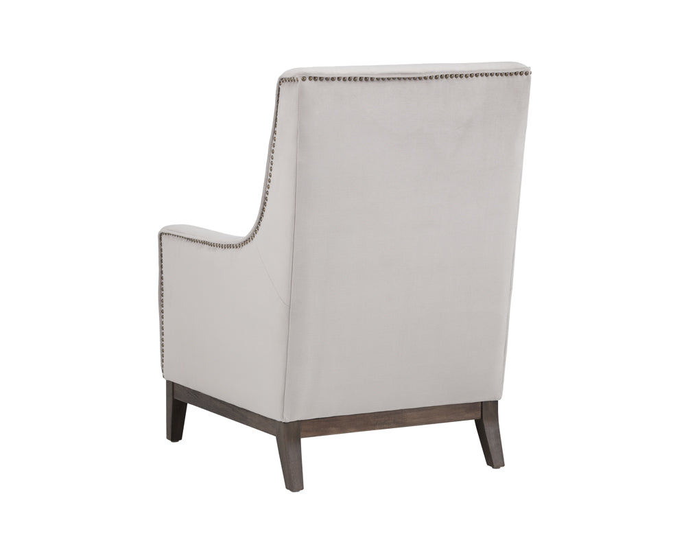 Sunpan Eugene Lounge Chair - Piccolo Dove/Pebble
