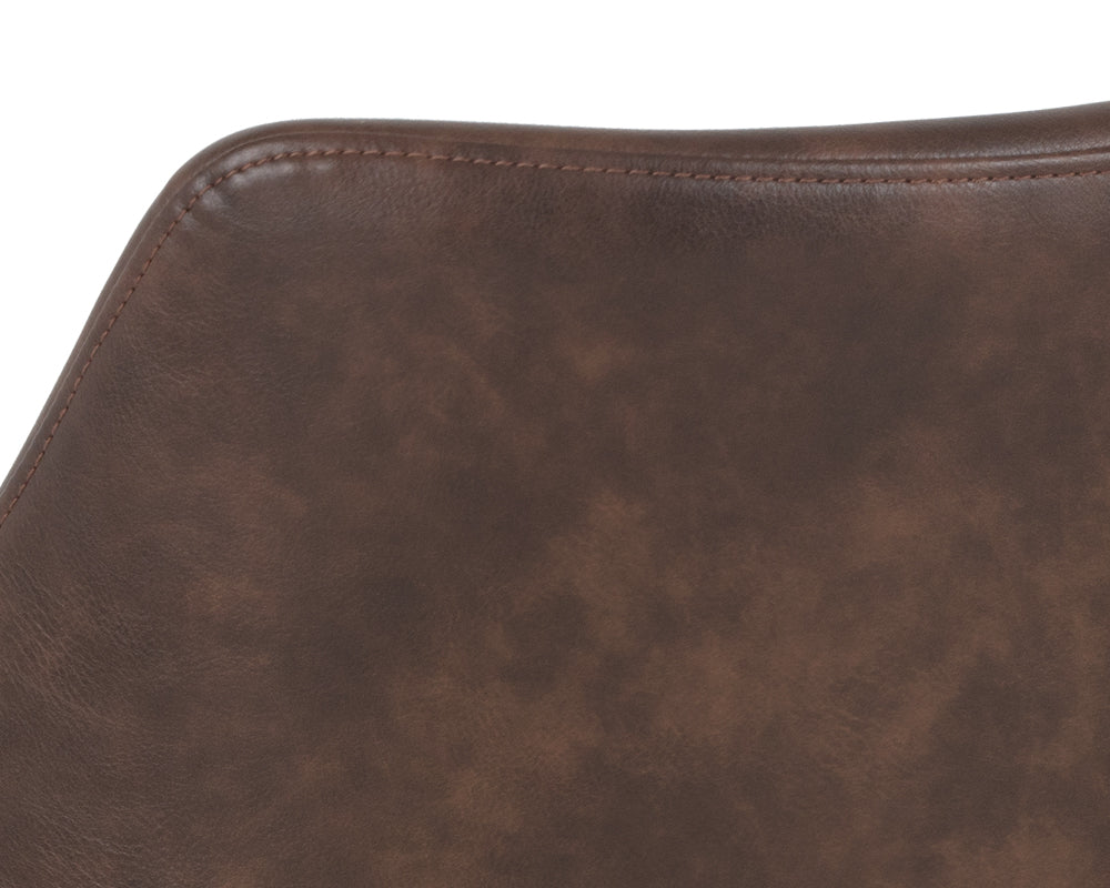 Sunpan Mason Dining Armchair - Hearthstone Brown/Town Grey