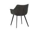 Sunpan Mason Dining Armchair - Hearthstone Brown/Town Grey