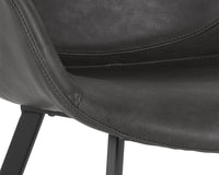 Sunpan Mason Dining Armchair - Hearthstone Brown/Town Grey