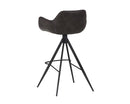 Sunpan Owen Swivel Barstool in Hearthstone Brown/Town Grey