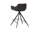 Sunpan Owen Swivel Counter Stool - Hearthstone Brown/Town Grey