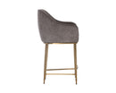 Sunpan Bowman Counter Stool in Flint Grey/Sparrow Grey
