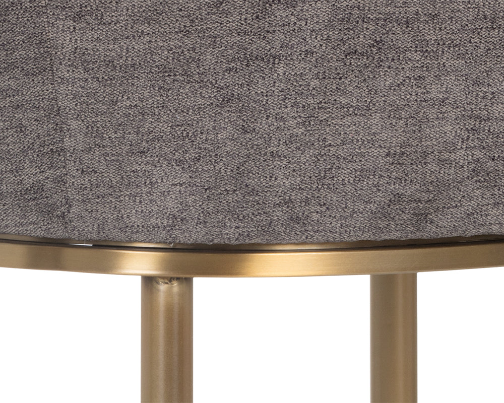 Sunpan Bowman Counter Stool in Flint Grey/Sparrow Grey