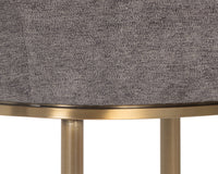 Sunpan Bowman Counter Stool in Flint Grey/Sparrow Grey