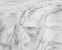 Sunpan Ava End Table in Terrazzo / Marble Look - Large