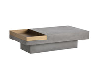 Sunpan Quill Coffee Table - Rectangular