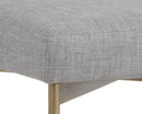 Sunpan Seneca Dining Chair - Antique Brass - Arena Cement/Arena Navy/Velvet Blush/Velvet Slate/Polo Club Stone
