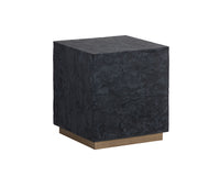 Sunpan Newbury Side Table - Black Slate