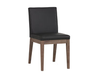 Sunpan Branson Dining Chair in Dark Grey / White