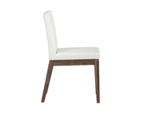 Sunpan Branson Dining Chair in Dark Grey / White
