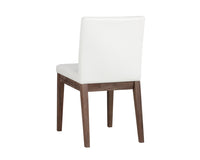 Sunpan Branson Dining Chair in Dark Grey / White