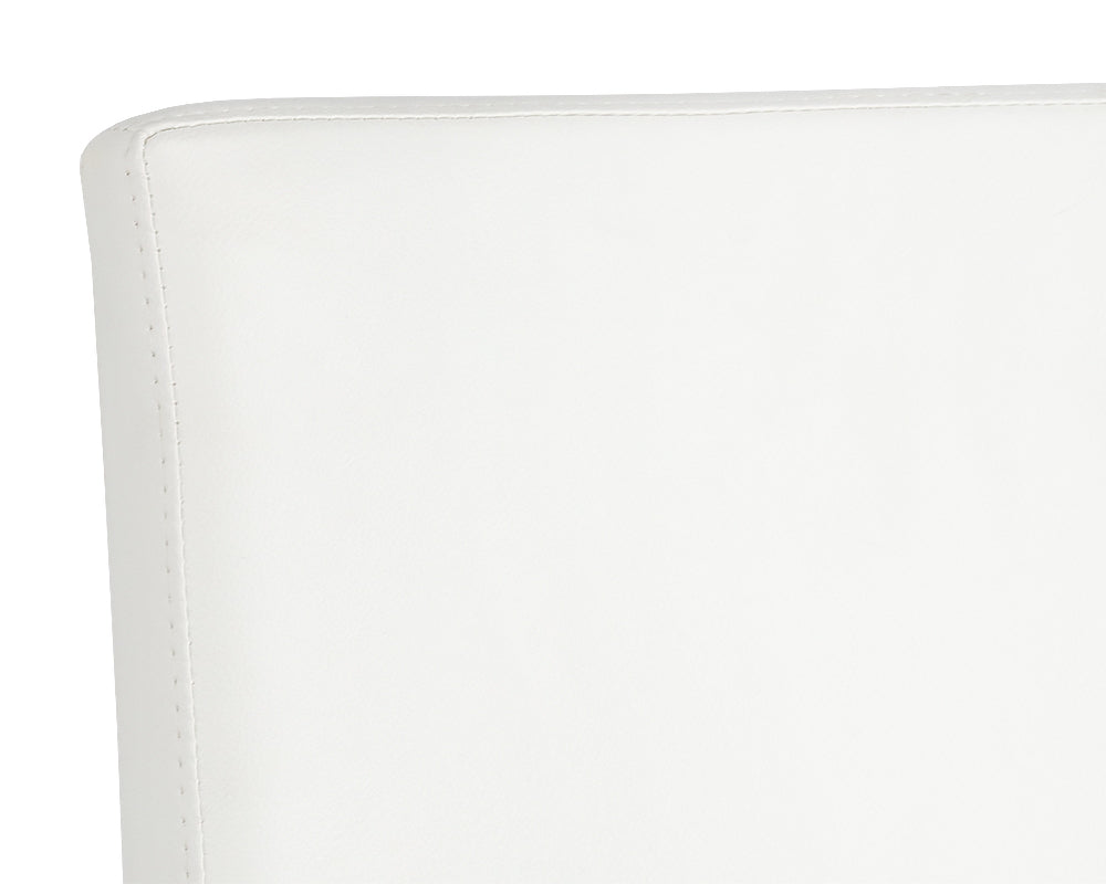 Sunpan Branson Dining Chair in Dark Grey / White