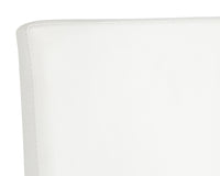 Sunpan Branson Dining Chair in Dark Grey / White