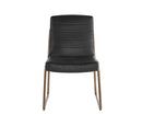 Sunpan Anton Dining Chair - Bravo Cream/Vintage Black
