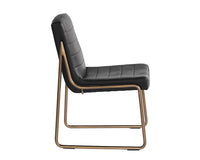 Sunpan Anton Dining Chair - Bravo Cream/Vintage Black