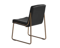 Sunpan Anton Dining Chair - Bravo Cream/Vintage Black