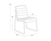 Sunpan Anton Dining Chair - Vintage Black