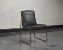 Sunpan Anton Dining Chair - Bravo Cream/Vintage Black