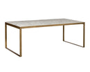 Sunpan Evert Coffee Table - High - White