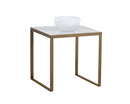 Sunpan Evert End Table - White