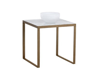 Sunpan Evert End Table - White