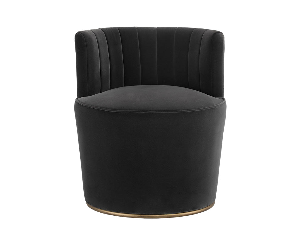 Sunpan August Lounge Chair - Shadow Grey
