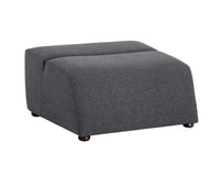 Sunpan Cornell Modular - Ottoman - Polo Club Kohl Grey/Stone
