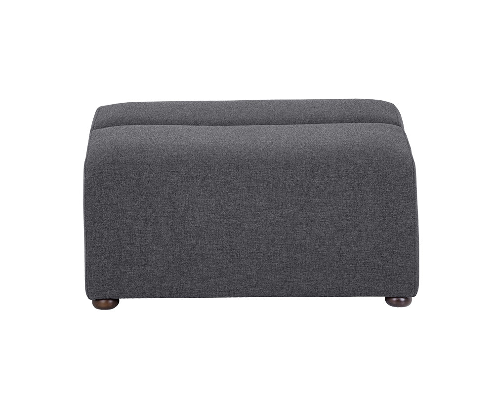 Sunpan Cornell Modular - Ottoman - Polo Club Kohl Grey/Stone