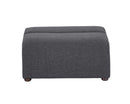 Sunpan Cornell Modular - Ottoman - Polo Club Kohl Grey/Stone