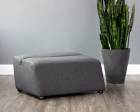 Sunpan Cornell Modular - Ottoman - Polo Club Kohl Grey/Stone