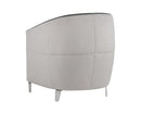 Sunpan Bronte Lounge Chair - Piccolo Dove And Overcast Grey