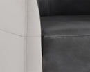 Sunpan Bronte Lounge Chair - Piccolo Dove And Overcast Grey