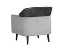 Sunpan Napoleon Lounge Chair - Polo Club Stone / Overcast Grey
