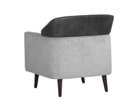 Sunpan Napoleon Lounge Chair - Polo Club Stone / Overcast Grey
