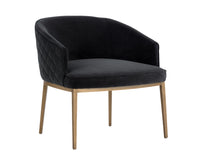 Sunpan Cornella Lounge Chair - Blush Pink/ Forest Green/Polo Club Stone/Shadow Grey