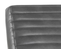 Sunpan Peyton Lounge Chair - Bravo Cream/Cantina Magnetite/Cantina Saddle