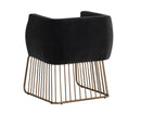 Sunpan Gala Dining Armchair - Shadow Grey