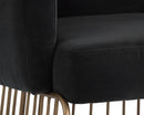 Sunpan Gala Dining Armchair - Shadow Grey