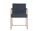 Sunpan Balford Dining Armchair - Arena Cement / Arena Navy