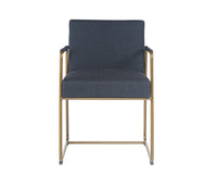 Sunpan Balford Dining Armchair - Arena Cement / Arena Navy