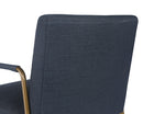 Sunpan Balford Dining Armchair - Arena Cement / Arena Navy