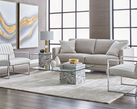 Sunpan Chandler Sofa - Piccolo Dove/Thunder Grey