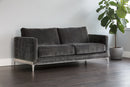 Sunpan Chandler Sofa - Piccolo Dove/Thunder Grey