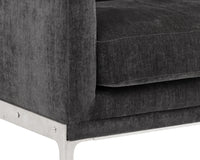 Sunpan Chandler Sofa - Piccolo Dove/Thunder Grey